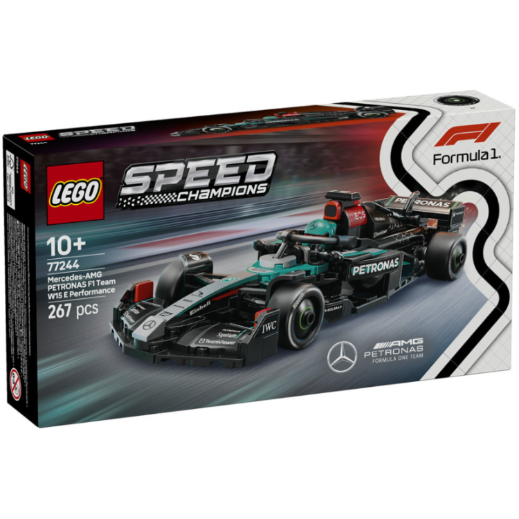 Lego 77244 Speed Champions Mercedes-AMG F1 W15 Race Car