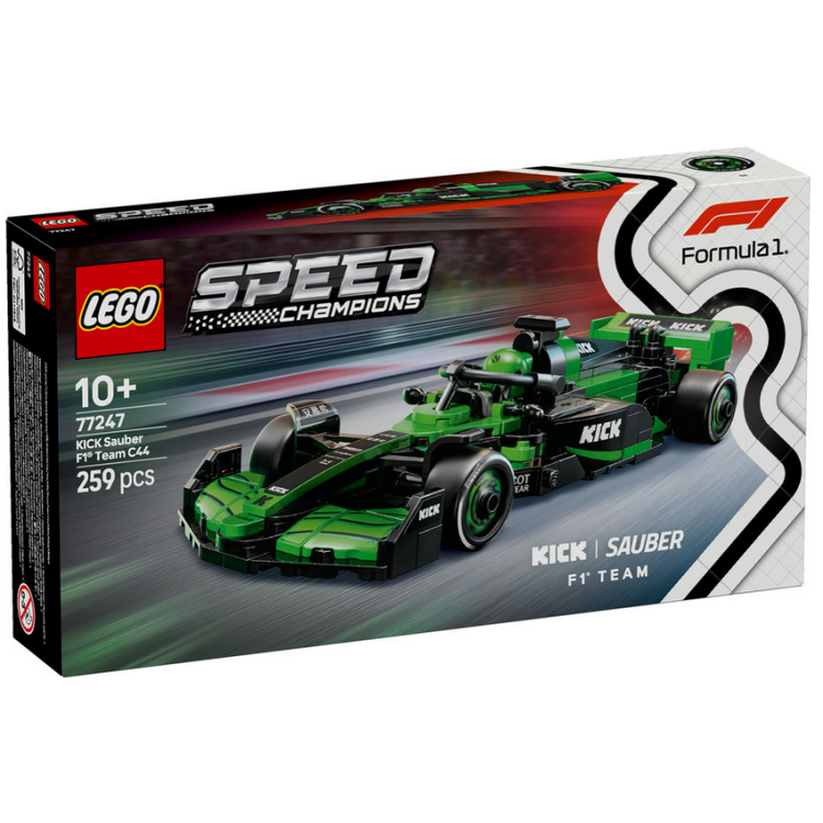 Lego 77247 Speed Champions KICK Sauber F1 Team C44 Racecar