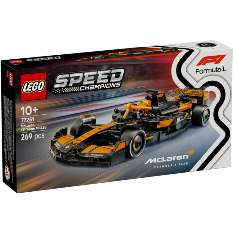 Lego 77251 Speed Champions McLaren F1 Team MCL38 Racecar