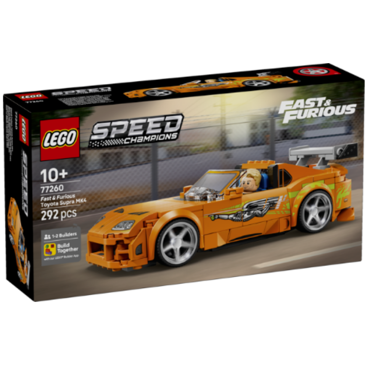 Lego 77260 Speed Champions The Fast and The Furious Toyota Supra MK4 