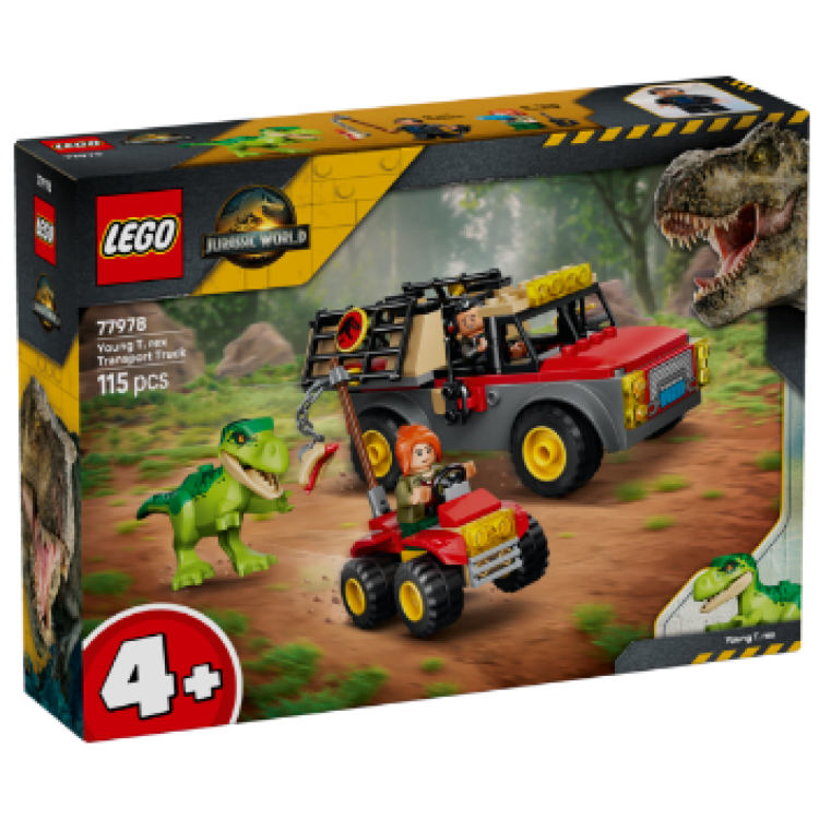 Lego 77978 Jurassic World Young T.rex Transport Truck