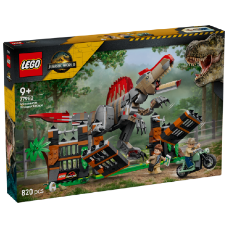 Lego 77982 Jurassic World Spinosaurus Dinosaur Escape