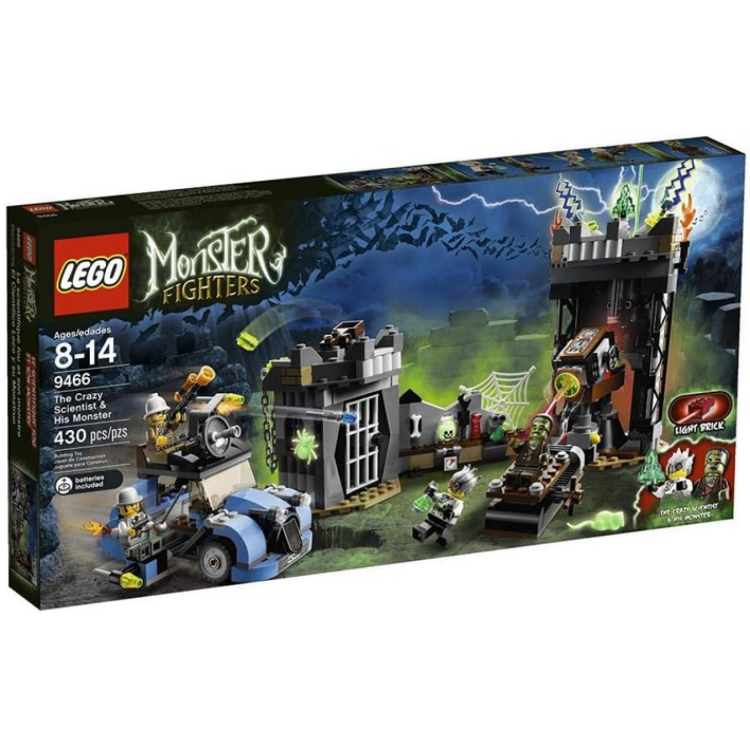 Lego 9466 Monster Fighters The Crazy Scientist & His Monster