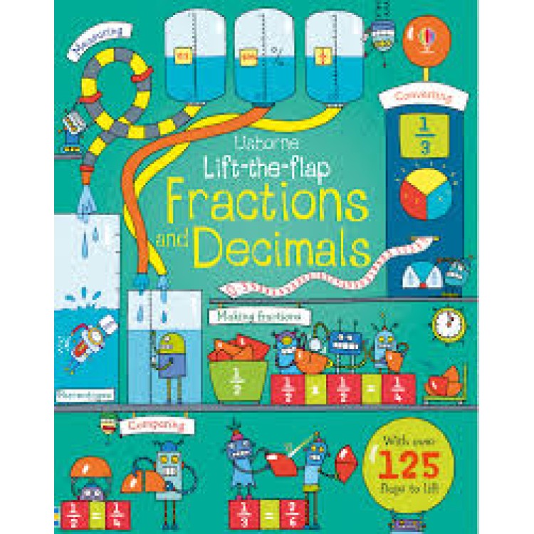 Usborne Lift the Flap Questions And Answers Fractions and Decimals