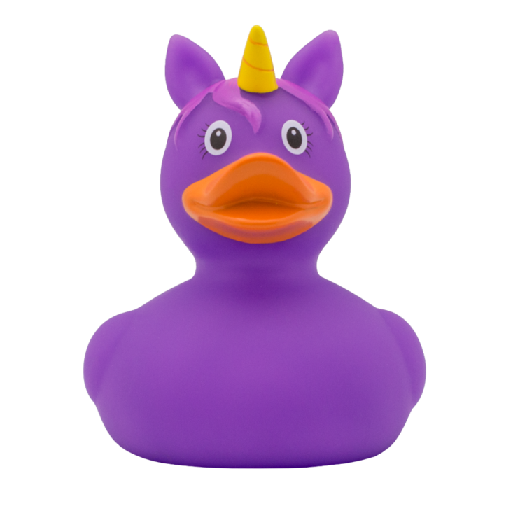 Lilalu Purple Unicorn Duck 2161