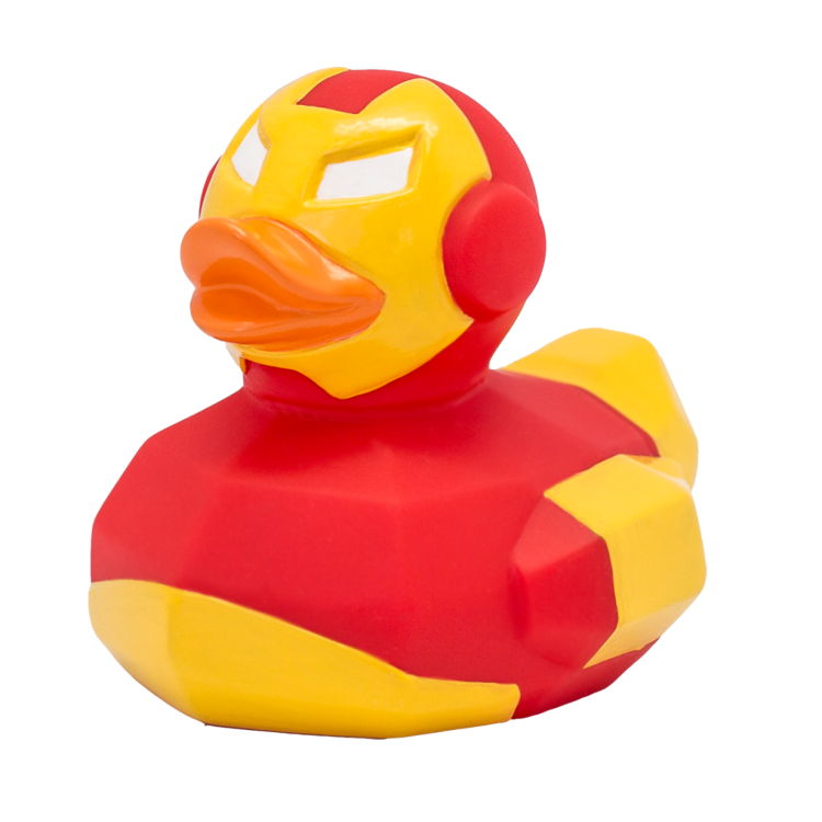 Lilalu Red Star (Iron Man) Duck #2215