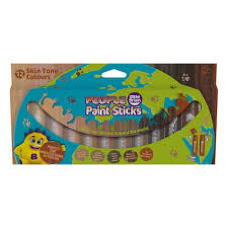 Little Brian Fabric Paint Sticks 12 PK