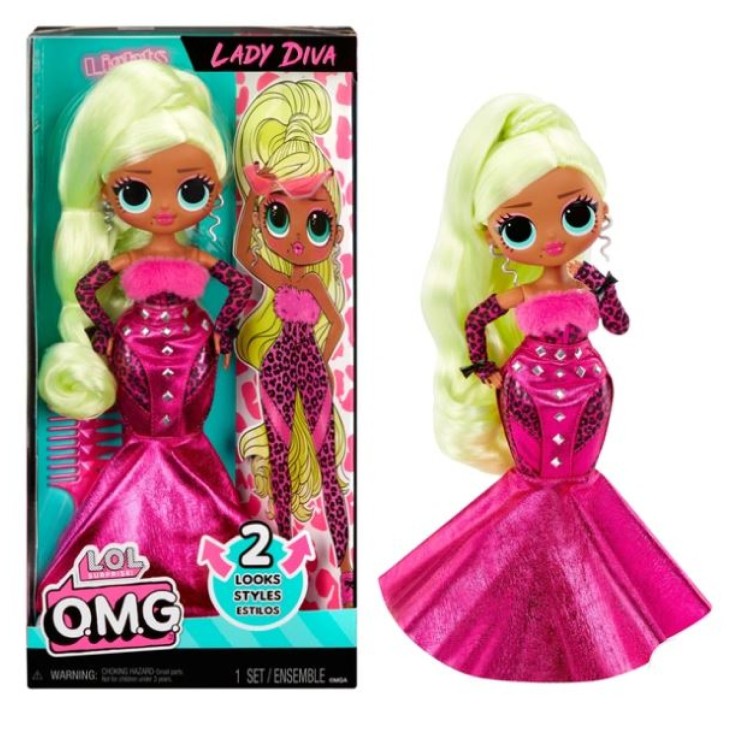 LOL Surprise! OMG Doll 2 Looks In 1 - Lady Diva
