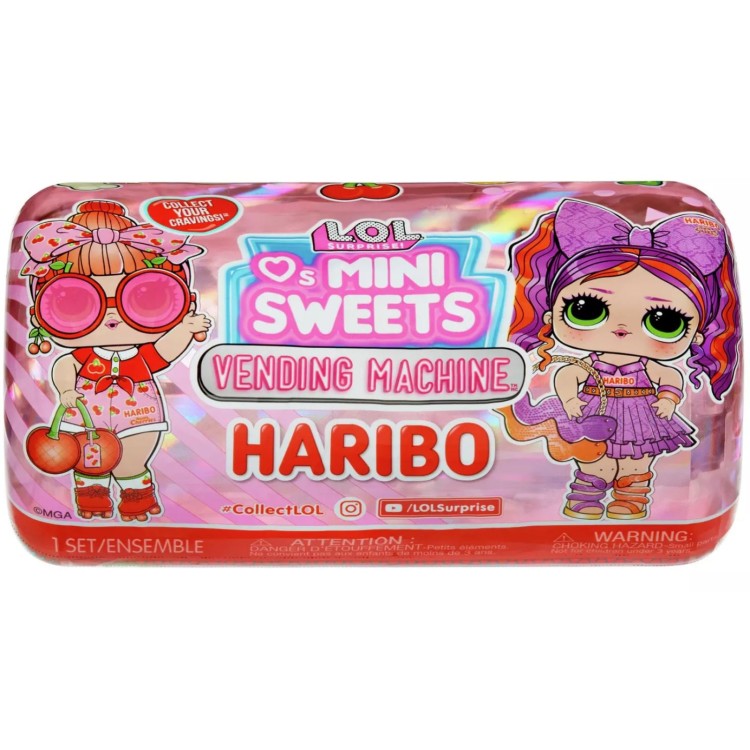 LOL Surprise Loves Mini Sweets Vending Machine HARIBO