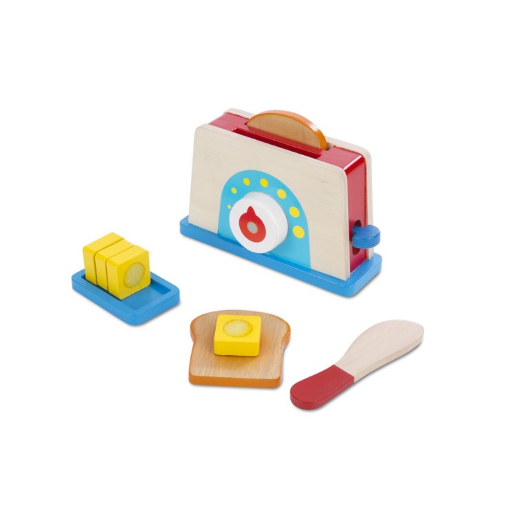Melissa and Doug Bread & Butter Toaster Set 19344