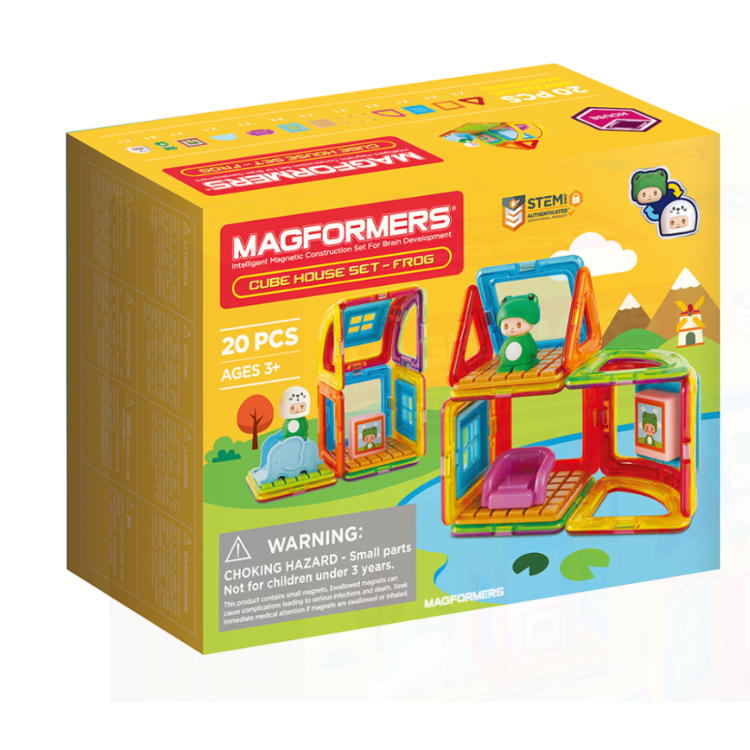 Magformers Frog House 20 Pieces 705019