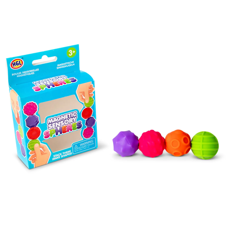 1FF Magnetic Sensory Spheres 4 Pack
