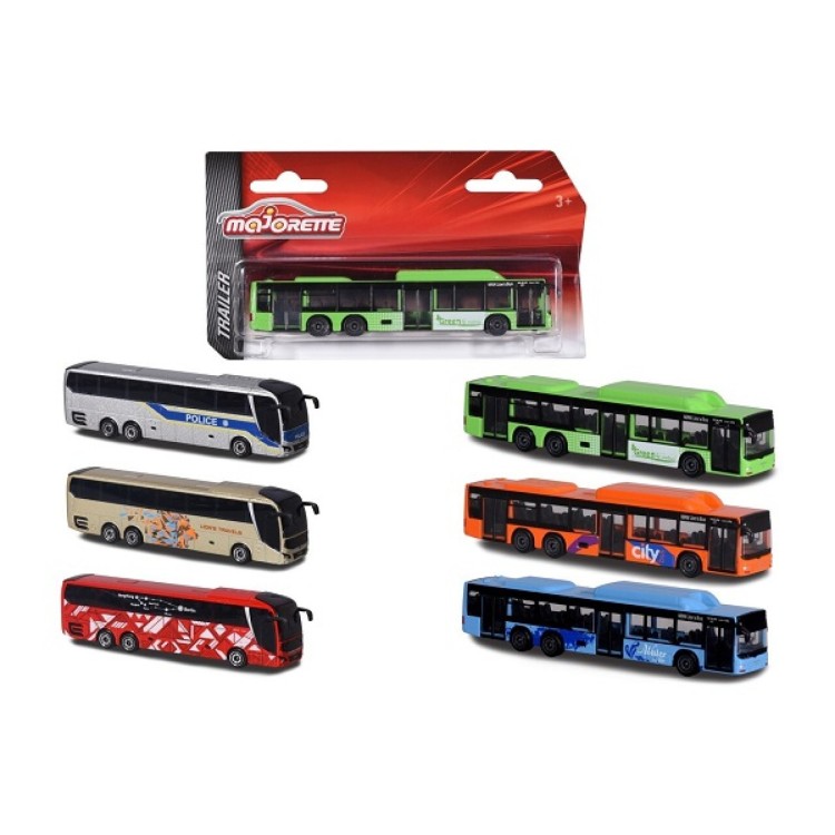 Majorette City Bus Assortment - MAN Lion's Coaches