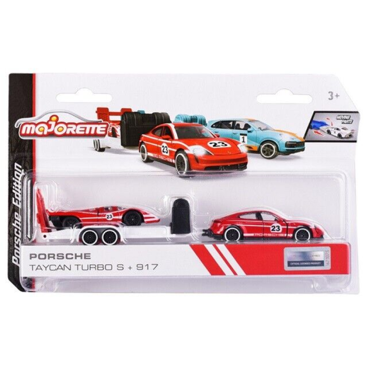 Simba Majorette Porsche Race Trailer Die Cast Assortment