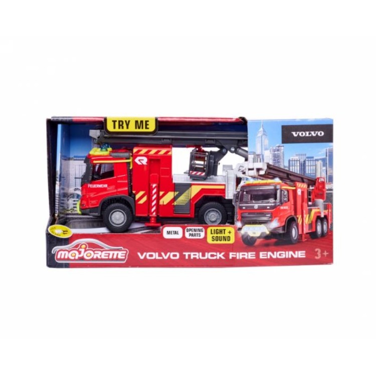 Majorette Volvo Truck Fire Engine