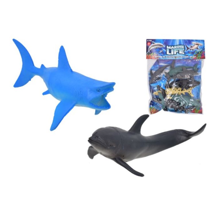 KTL Marine Sea Life 8 Piece Animal Set TY0851