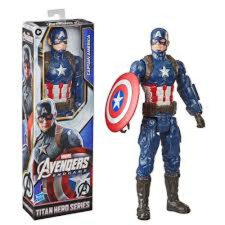 Hasbro Marvel Avengers Titan Hero Figure - Captain America E7879