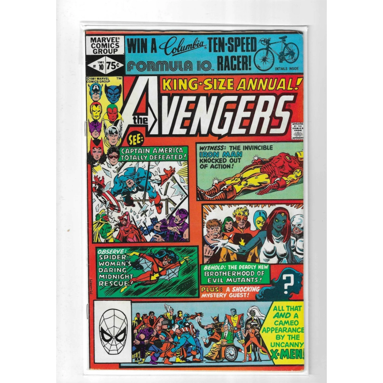 Marvel Comics King Size Annual! Avengers 1981 #10