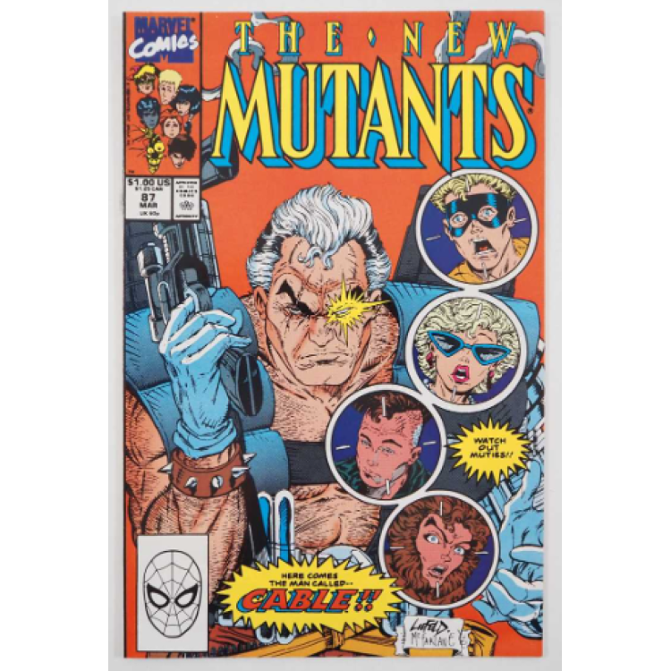 Marvel Comics The New Mutants Vol 1 Issue 87 (1990)