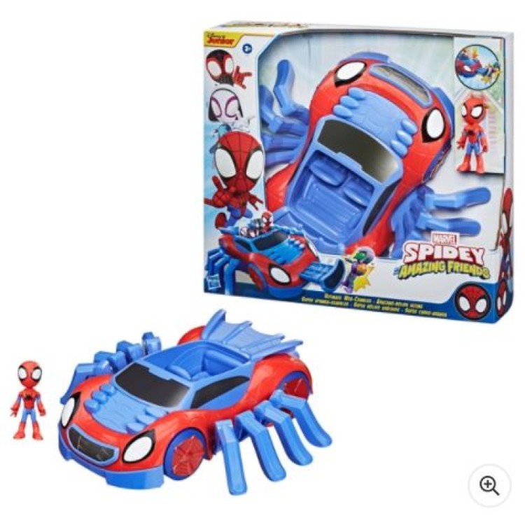 Hasbro Marvel Spidey And His Amazing Friends Ultimate Web Crawler F1460