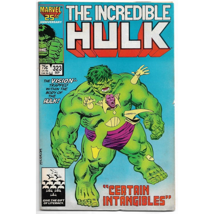 Marvel Comics The Incredible Hulk Issue 323 (1986)