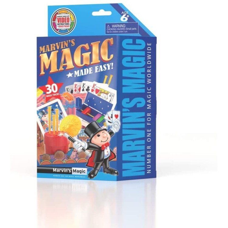 Marvin's Magic 30 Tricks Made Easy Set 1 (Blue) 