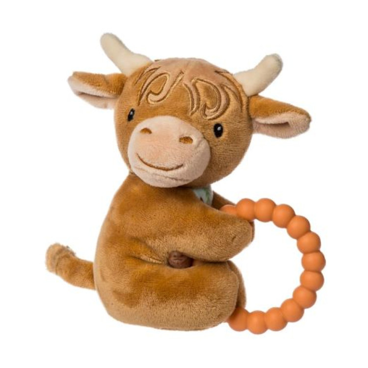 Aurora Mary Meyer Baby Hetty Highland Cow Rattle