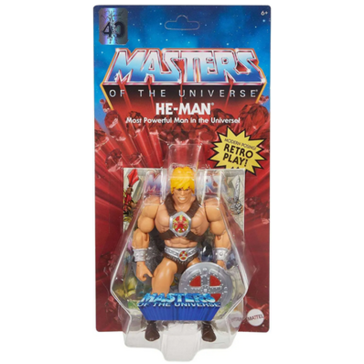 Mattel Masters Of The Universe Action Figure - He-Man Most Powerful Man In The Universe 40th Anniversary
