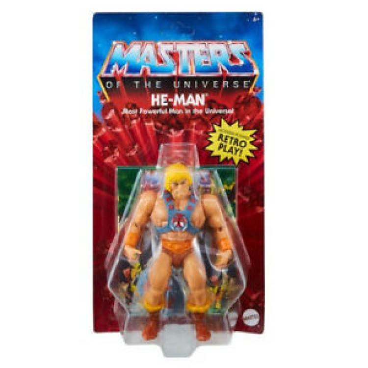 Masters Of The Universe Origins He-Man (New Barcode)
