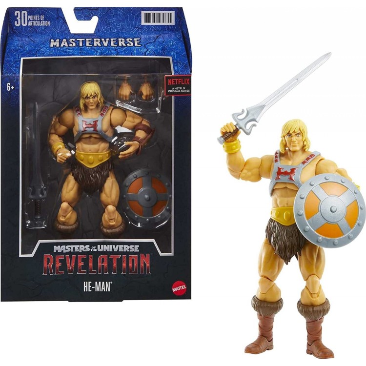 Mattel Masters Of The Universe Revelation He Man Action Figure GYV09