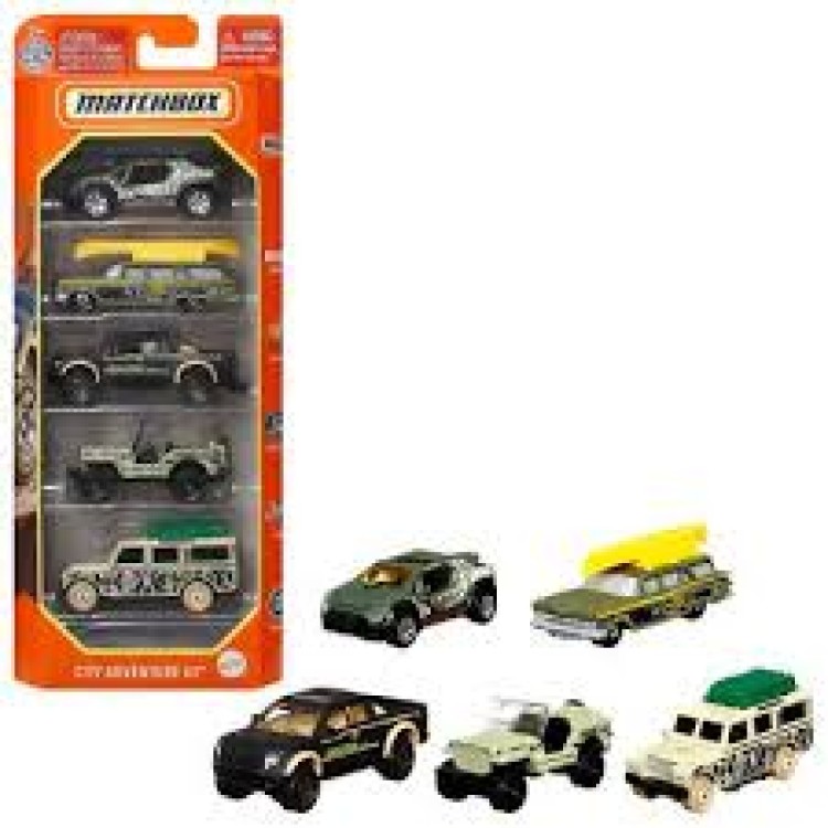 Mattel Matchbox 5 Vehicle Gift Pack