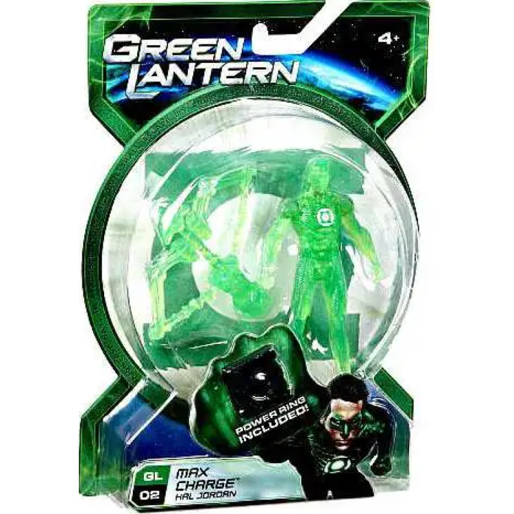 Mattel DC Green Lantern 2011 Movie Action Figure With Power Ring Assortment