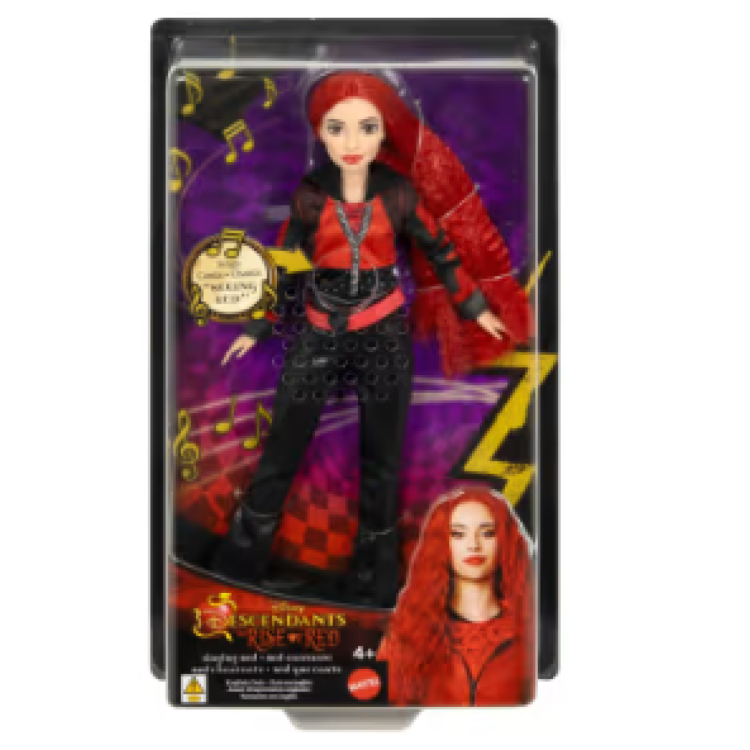 Mattel Disney Descendants The Rise Of Red - Singing Red Doll HWT96