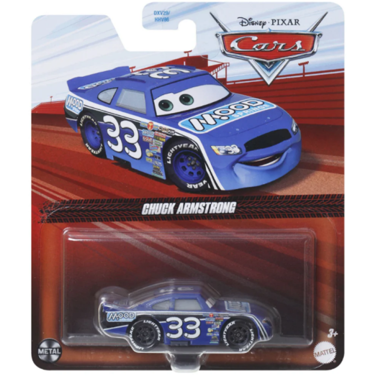Mattel DXV29 Disney Pixar Cars - Chuck Armstrong