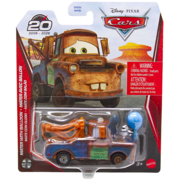 Mattel DXV29 Disney Pixar Cars - Mater With Balloon