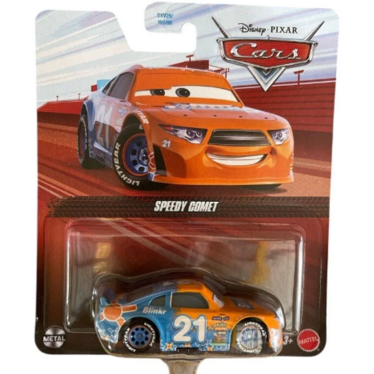 Mattel DXV29 Disney Pixar Cars - Speedy Comet