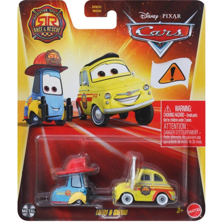 Mattel DPC Disney Pixar Cars Race & Rescue - Luigi & Guido