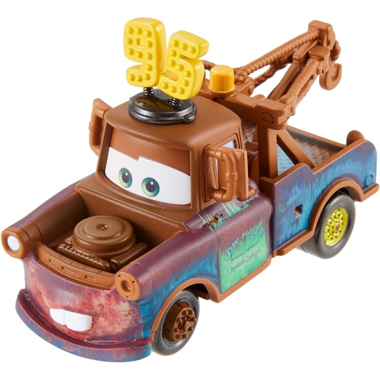 Mattel DXV29 Disney Pixar Cars - Mater With #95 Hat