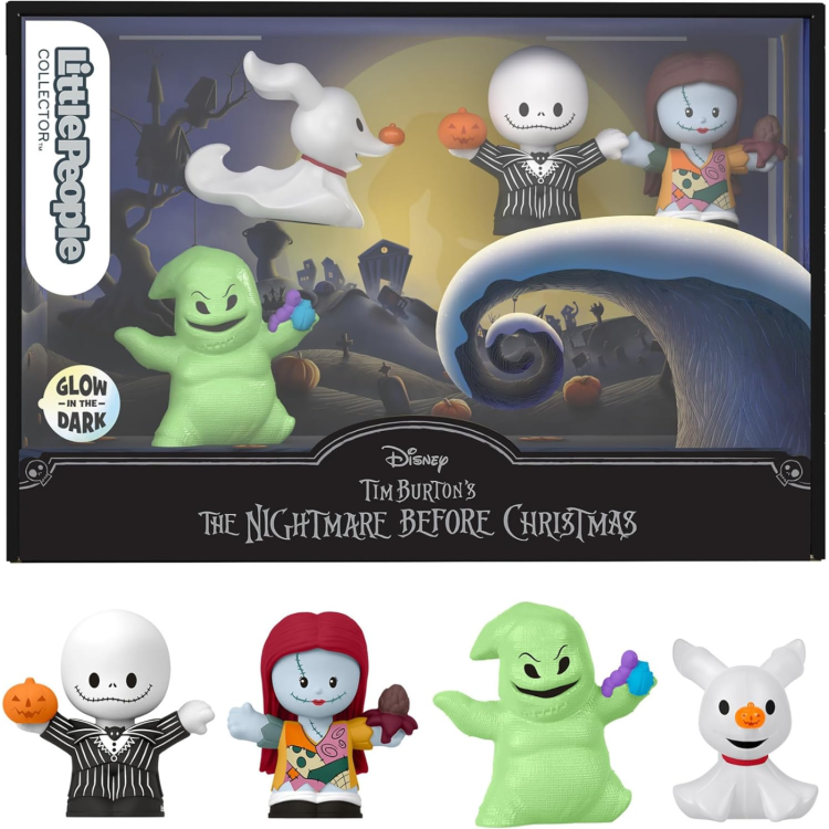 Mattel HNW96 Fisher Price Little People Collector Tim Burton's The Night Before Christmas