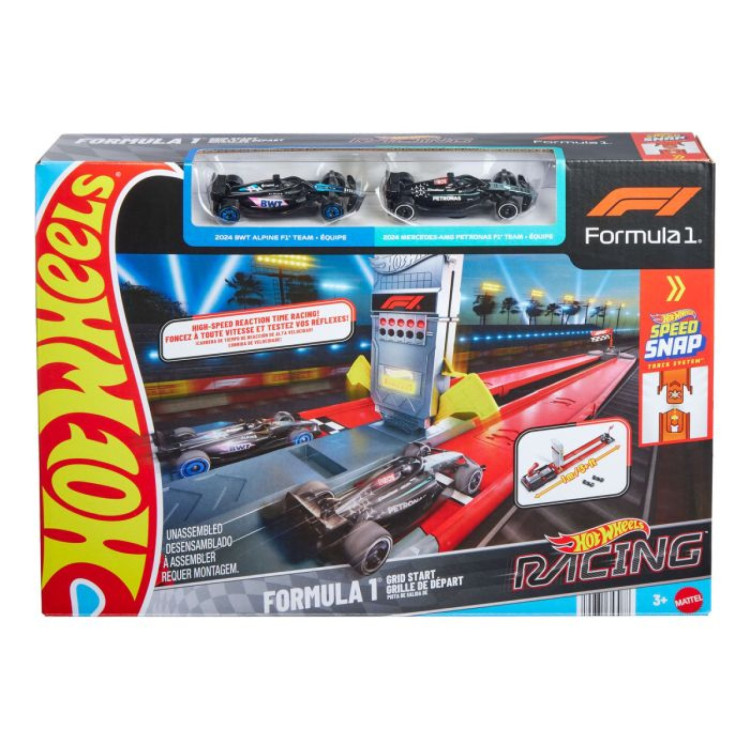 Mattel Hot Wheels Formula 1 Grid Start Playset JKM88