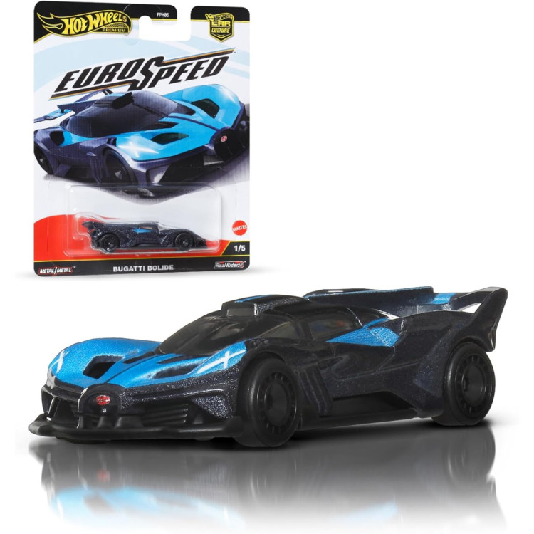 Mattel Hot Wheels Premium Eurospeed - Bugatti Bolide FPY86