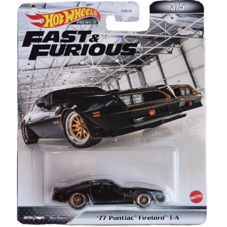 Mattel Hot Wheels Premium Fast & Furious - '77 Pontiac Firebird T/A DMC55
