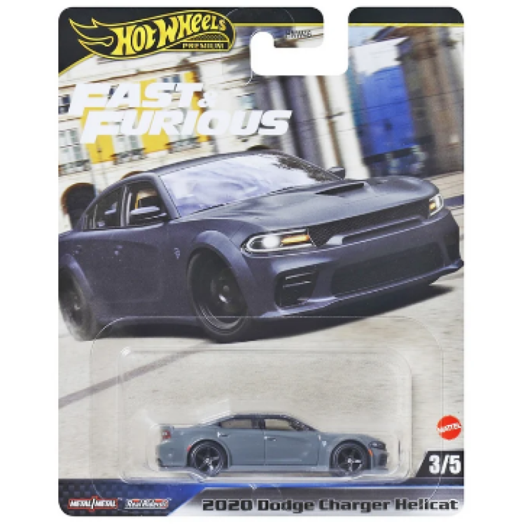 Mattel Hot Wheels Premium Fast & Furious - 2020 Dodge Charger Hellcat HNW46