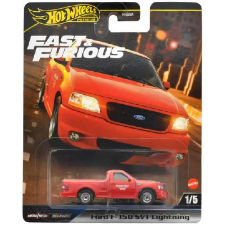 Mattel Hot Wheels Premium Fast & Furious - Ford F-150 SVT Lightning HNW46