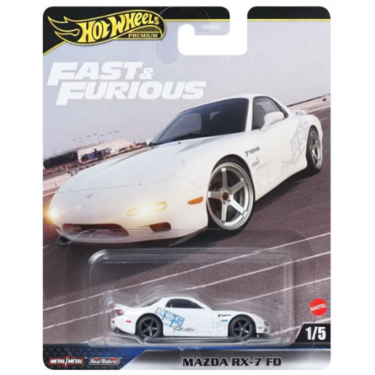 Mattel Hot Wheels Premium Fast & Furious - Mazda RX-7 FD JBL93