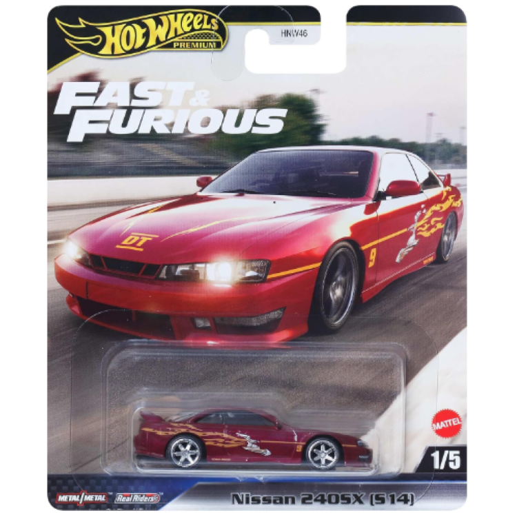 Mattel Hot Wheels Premium Fast & Furious - Nissan 240SX (S14) HNW46