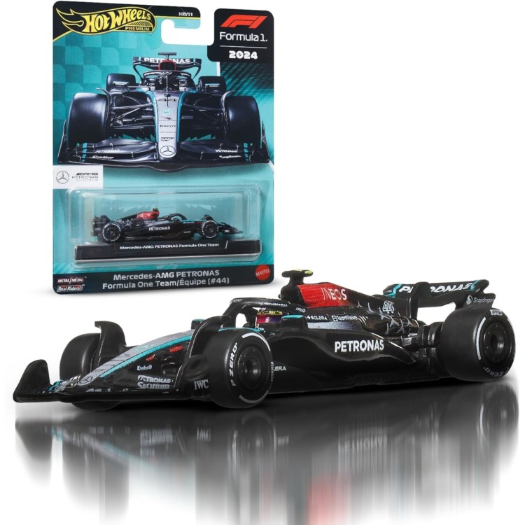 Mattel Hot Wheels Premium Formula 1 2024 - Mercedes-AMG Petronas F1 Team Car HRV11