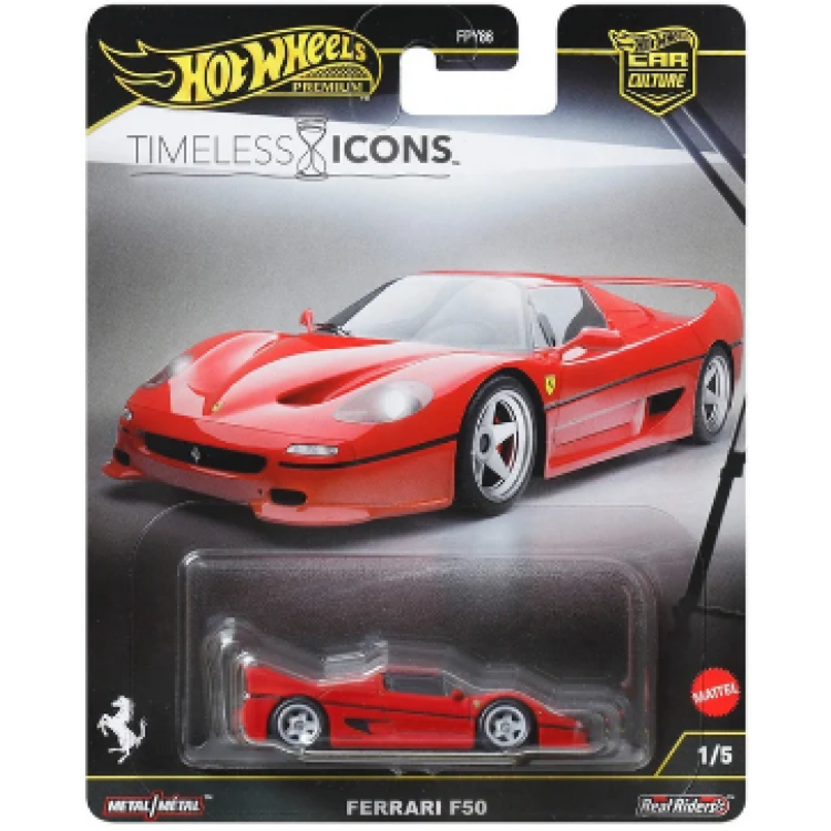 Mattel Hot Wheels Premium Timeless Icons - Ferrari F50 FPY86