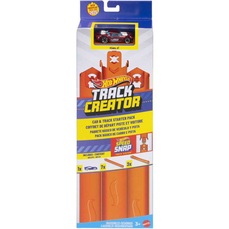 Mattel Hot Wheels Track Creator Car & Track Starter Pack