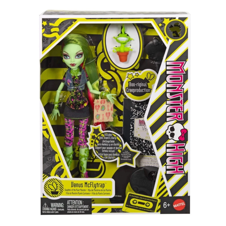 Mattel JHK58 Monster High Creeproductions Venus Flytrap